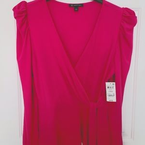 INC International Concepts pink blouse